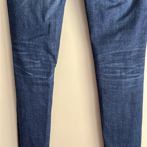 Adriano Goldschmied The Legging Ankle Super Skinny Ankle Stretchy Raw Hem Denim - Picture 3 of 11